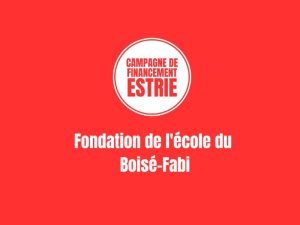 Fondation de l'école du Boisé-Fabi