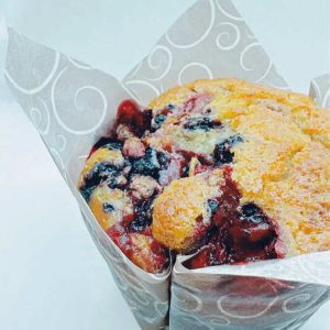 Muffin aux petits fruits