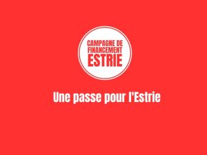 Une passe pour l'Estrie