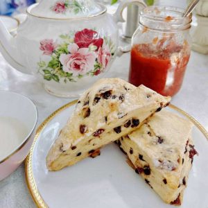 Scone chocolat canneberges