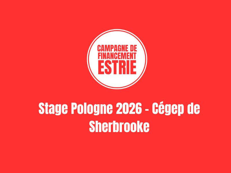 Stage Pologne 2026 - Cégep de Sherbrooke