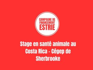 Stage en santé animale au Costa Rica - Cégep de Sherbrooke