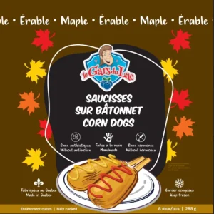 Saucisses sur bâtonnet 8 mcx érable
